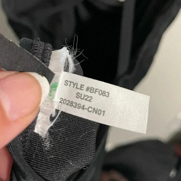 J. Crew one piece black swimsuit size 14 - Picture 6 of 6